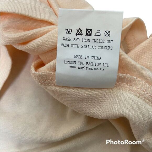 AmyLynn Camisole Chemise Nightgown Peach Beige Size Medium - Picture 5 of 8